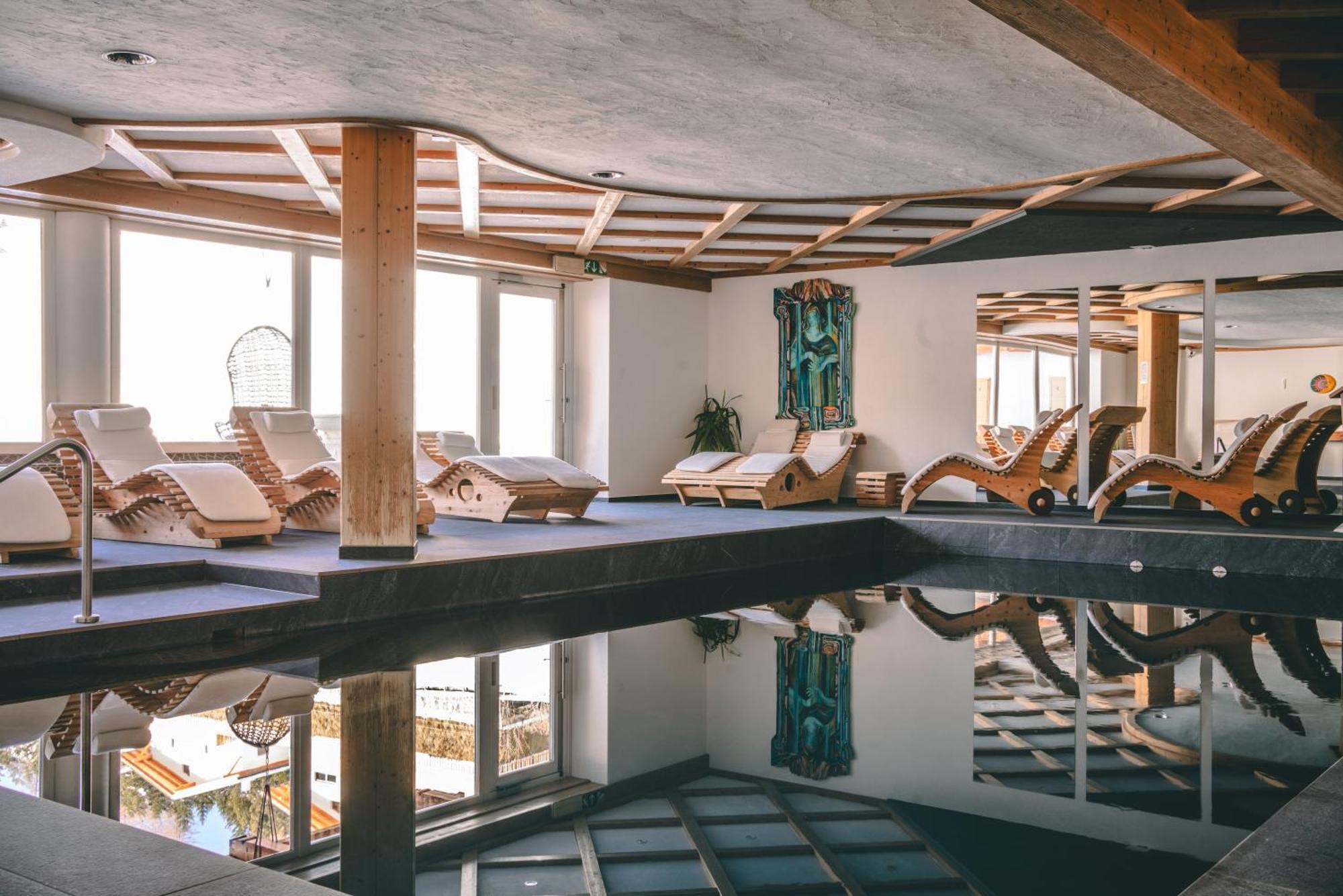 Dolomitenhotel Weisslahnbad Tiers Buitenkant foto